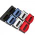 2 Pcs Universal Car Seat Belts Clips Safety Adjustable Auto Stopper Buckle Plastic Clip Silver