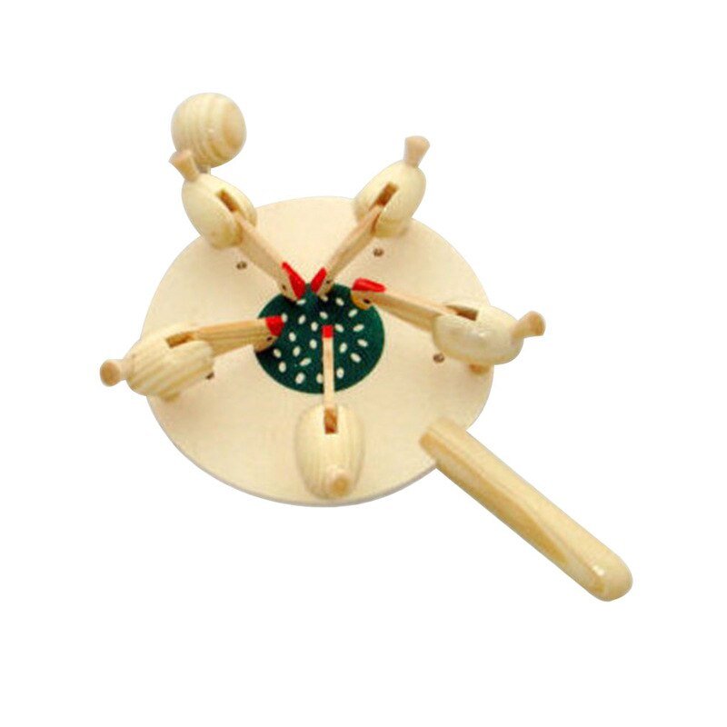 2 Pcs/lot The Chicken Rice Children's Wooden Toys Educational Toys Preschool Toys