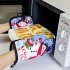 2 Pcs set Baking  Anti hot  Gloves  Pad  Set Merry Christmas Pattern Oven Dining Bbq Kitchen Mat Christmas shoes