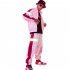 2 Pcs set Men s and Women s Sports Suits Hip hop Reflective Jackets pants Sports Suits white XXXL
