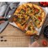 2 Pcs set Stainless Steel Pizza  Spatula  Set Ergonomic Anti slip Handle Convenient Hook Design Kitchen Tool For Family Restaurant Hotel As shown