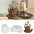 2 Pieces Abstract Face Flower Pot Silicone Mold DIY Concrete Plant Vase Mould Handmade Home Decoration Tool Candle Pen Holder Mold Succulent Planter Vase Mold s