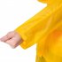2 Pieces Split Raincoat Set Long Sleeve Hooded Raincoat With Pockets Long Rain Pants Bike Rainwear For Camping Hiking Running Orange XL