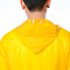 2 Pieces Split Raincoat Set Long Sleeve Hooded Raincoat With Pockets Long Rain Pants Bike Rainwear For Camping Hiking Running Orange XL