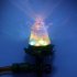 2 Pieces Spot Sprinkler Flower Design Garden Sprinkler With Color LED Light Outdoor 360  Irrigation Sprinkler Plant Watering Sprinkler For Lawn Garden Patio Spri