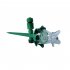 2 Pieces Spot Sprinkler Flower Design Garden Sprinkler With Color LED Light Outdoor 360  Irrigation Sprinkler Plant Watering Sprinkler For Lawn Garden Patio Spri