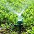 2 Pieces Spot Sprinkler Flower Design Garden Sprinkler With Color LED Light Outdoor 360  Irrigation Sprinkler Plant Watering Sprinkler For Lawn Garden Patio Spri
