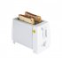 2 Slice Toaster  Small Toaster With Adjustable 6 Levels  Knob  Extra Wide Slots  Auto Shutoff  Stainless Steel 2 Slice Toaster For Breakfast Toast Or Sandwiches