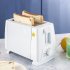 2 Slice Toaster  Small Toaster With Adjustable 6 Levels  Knob  Extra Wide Slots  Auto Shutoff  Stainless Steel 2 Slice Toaster For Breakfast Toast Or Sandwiches
