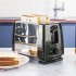 2 Slice Toaster  Small Toaster With Adjustable 6 Levels  Knob  Extra Wide Slots  Auto Shutoff  Stainless Steel 2 Slice Toaster For Breakfast Toast Or Sandwiches