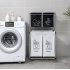 2 Tier Laundry Hamper with 4 Removable Bags Laundry Sorter Large Laundry Basket Organizer