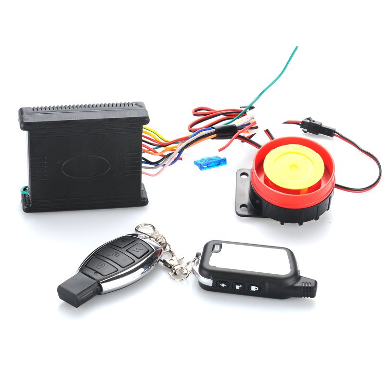 2-Way Motorcycle Alarm w/ 100 Meter Range