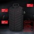 2 Zones Heating Vest 3 speed Temperature Adjustable Usb Smart Heating Vest for Men Women Blue