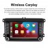 2 din 7 inch Android Car Navigation Central Control Large screen Built in Wireless Carplay Radio Compatible For Volkswagen Standard  8 light camera  1 16G 