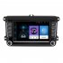 2 din 7 inch Android Car Navigation Central Control Large screen Built in Wireless Carplay Radio Compatible For Volkswagen Standard  8 light camera  1 16G 