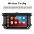 2 din 7 inch Android Car Navigation Central Control Large screen Built in Wireless Carplay Radio Compatible For Volkswagen Standard  8 light camera  2 32G 