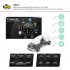 2 din 7 inch Android Car Navigation Central Control Large screen Built in Wireless Carplay Radio Compatible For Volkswagen Standard  12 light camera  2 32G 
