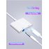 2 in 1 Audio  Adapter Type c 3 5 Interface Wire Control Fast Charging For Type c Type C to 3 5 adapter cable