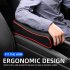 2 in 1 Car Armrest Pad Paper Tissue Holder Towel Box Central Arm Rest Memory Foam Armrest Cushion Parts grey