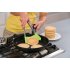 2 in 1 Clever Tongs Non Stick Heat Resistance Kitchen Spatula and Tongs