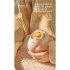 2 in 1 Eggshell Hand Warmer 2 Levels Mini Power Bank with 6000mah Large Capacity Battery pink deer