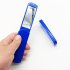 2 in 1 Folding Pocket Comb with Mirror for Grooming   Combing Hair Travel Portable Combs blue