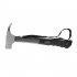 2 in 1 Functional Camping Hammer Nail Puller High Strength Carbon Steel Mallet Outdoor Accessories For Hiking Camping orange