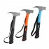 2 in 1 Functional Camping Hammer Nail Puller High Strength Carbon Steel Mallet Outdoor Accessories For Hiking Camping orange