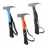 2 in 1 Functional Camping Hammer Nail Puller High Strength Carbon Steel Mallet Outdoor Accessories For Hiking Camping orange