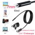 2 in 1 HD Waterproof 6LEDs 7 8mm Micro USB Android Endoscope Inspection Camera  8mm