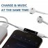 2 in 1 Lightning Splitter Headphone Adapter Charger for iPhone X  8 Plus  8  7 Plus