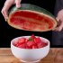 2 in 1 Multifunctional Fruit  Fork 304 Stainless Steel Watermelon Fork Kitchen Accessories Silver