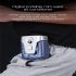2 in 1 Portable Waist Clip Fan 3 Speeds 2a Fast Charging Necklace Fan for Outdoor Works Farm Hiking Camping Travel Blue