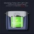 2 in 1 Portable Waist Clip Fan 3 Speeds 2a Fast Charging Necklace Fan for Outdoor Works Farm Hiking Camping Travel Blue