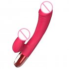 2-in-1 Powerful Clit Sucker With Vibrator Stick Vibrating Nipple Sucking Blowjob