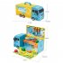 2 in 1 Realistic Truck Makeup Ambulance Ice Cream Truck Deformation Vehicle Gifts for Kids