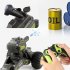2 in 1 Stunt Remote Control Car Bubble Blowing Water Bomb Tank with Music Light Detachable Drift Deformation Car Orange