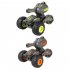 2 in 1 Stunt Remote Control Car Bubble Blowing Water Bomb Tank with Music Light Detachable Drift Deformation Car Orange