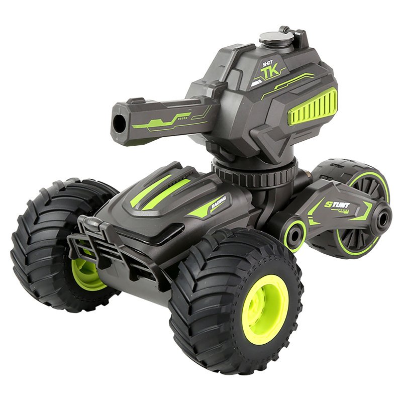 2-in-1 Stunt RC Car Bubble Blowing Water Bomb Tank Detachable Drift Car