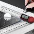 2 in 1 Transparent Digital Angle Ruler Protractor Angle Finder Vernier Caliper Measuring Tool 0 300mm