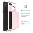 2 in 1 Ultra Slim Shockproof Full Protective Case with Card Wallet Slot for Samsung Galaxy S9 S9 Plus