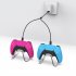 2 in 1 Usb Data Cable Charger Charging Cable Type c Interface Compatible For Switch PS5 PSVR2 Handle black