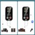 2 in 1 Wireless Audio Adapter Bluetooth 5 0 Receiver Transmitter Aux Audio Adapter Black EU Plug