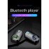 2 in 1 Wireless Bluetooth compatible  Audio  Adapter Audio Receiver Transmitter For Car Tv Pc Headphone black