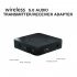 2 in 1 Wireless Bluetooth compatible 5 0 Transmitter Receiver Audio Adapter Headphone Amplifier Speaker Kn326 black