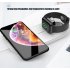 2 in 1 Wireless Charger 10W Fast Charging for Apple iWatch iPhone AirPods Charging Station Dock Holder  black