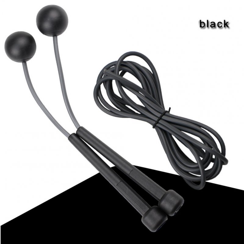 2 in 1 Wireless Skipping Rope Indoor Gym Fitness Cordless Skipping Rope Burning Calorie black