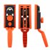 2 in 1 Woodworking Punch Locator Kit Wit Log Tenon Twist drill Step Drill Square Bit Woodworking Tools suit