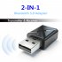 2 in1 Bluetooth 5 0 Audio Receiver Transmitter Wireless Adapter Mini 3 5mm AUX Stereo Bluetooth Transmitter black