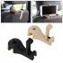 2 in1 Multi functional Car Headrest Hook with Phone Holder  yellow